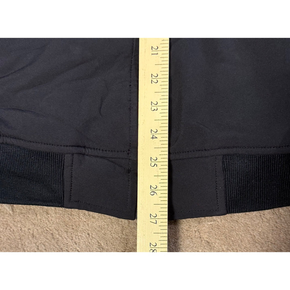 Vtg Levis Sherpa Lined Jacket Hooded Waterproof Mens XL Black Trucker Work - Picture 8 of 9